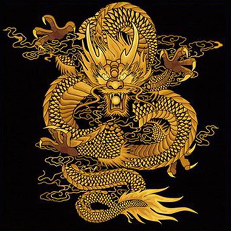 golden dragon wallpaper by nstankovic59 - Download on ZEDGE™ | b515