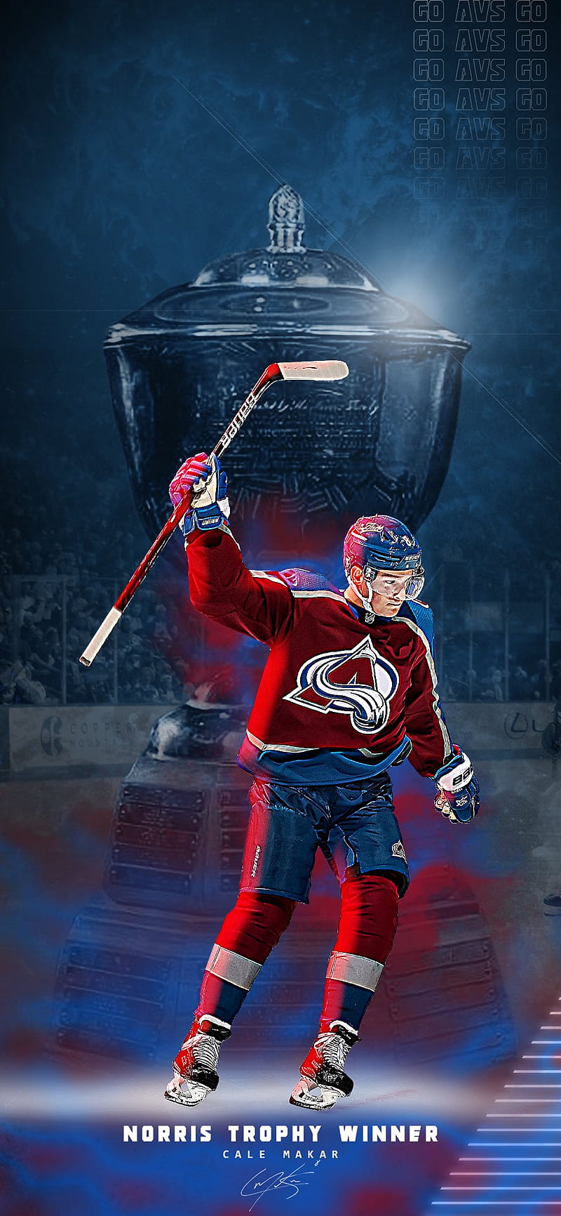 Colorado Avalanche - We're just going to leave this here. #AllHailCale #GoAvsGo / Twitter, Cale Makar, HD phone wallpaper