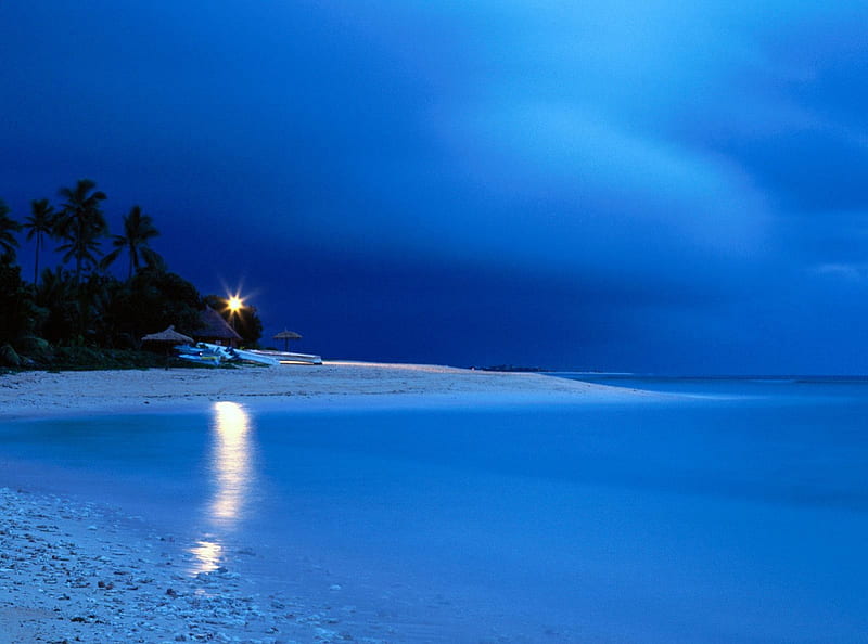 ~Boathouse at Dawn~Beautiful Fiji~, dawn, beaches, boathouse, nature, fiji, HD wallpaper