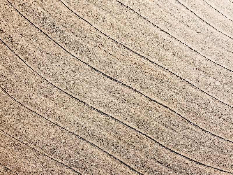 sand, stripes, surface, rough, texture, HD wallpaper