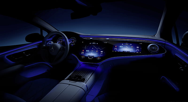 2022 Mercedes-Benz EQS - Interior , car, HD wallpaper