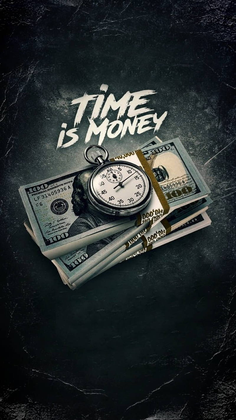 Time is money , vintage, old, HD phone wallpaper