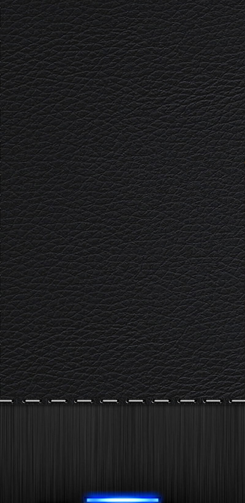 Leather Stitch, leather, stitch, metal, black, galaxy s9, HD phone wallpaper