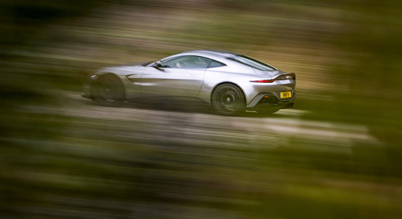 2019 Aston Martin Vantage (Tungsten Silver) - Side , car, HD wallpaper