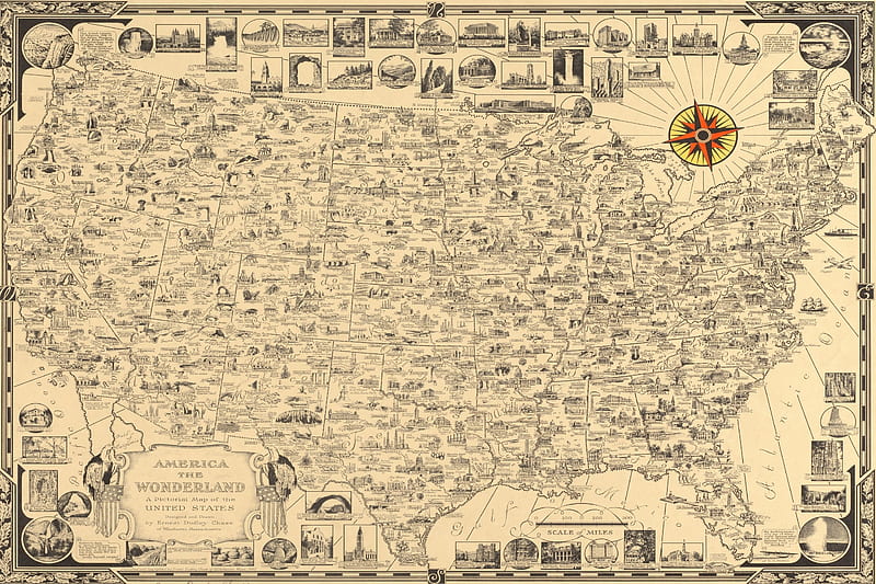 Bạn có muốn tìm hiểu về lịch sử đất nước Mỹ cổ xưa thông qua bản đồ đếch nhất năm 1940? Hãy xem hình ảnh này và cảm nhận việc tìm hiểu lịch sử trở nên thú vị hơn bao giờ hết.