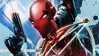 Red Hood Hero, red-hood, superheroes, artwork, HD wallpaper | Peakpx