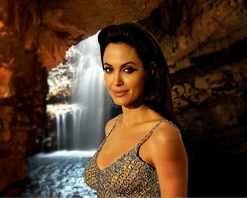 720P free download Angelina Waterfall, babe, model, actress, hot