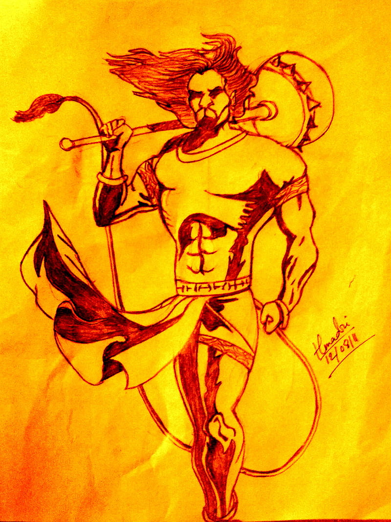 Hanuman, body, guard, HD phone wallpaper | Peakpx