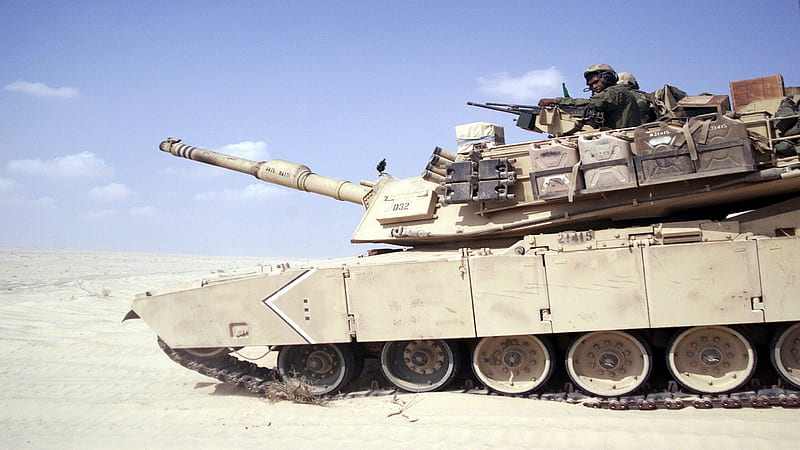 m1 abrams tank, military, tank, desert, abrams, HD wallpaper