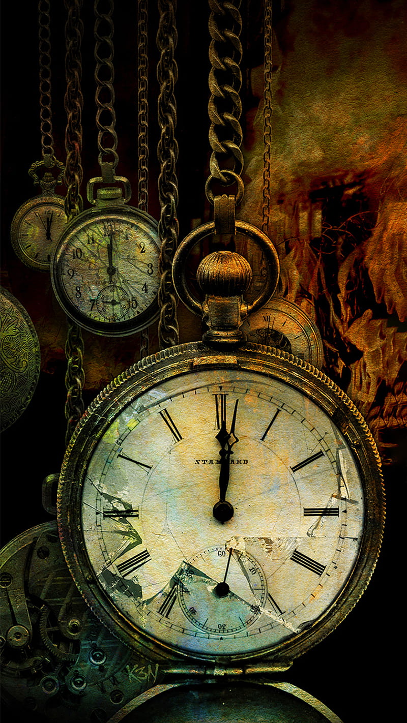  Time goes by   Clock wallpaper Dark fantasy art Overlays instagram