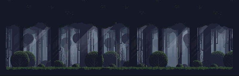 Stunning Pixel Art Background and How to Create Your Own, 2D Pixel Art, HD wallpaper