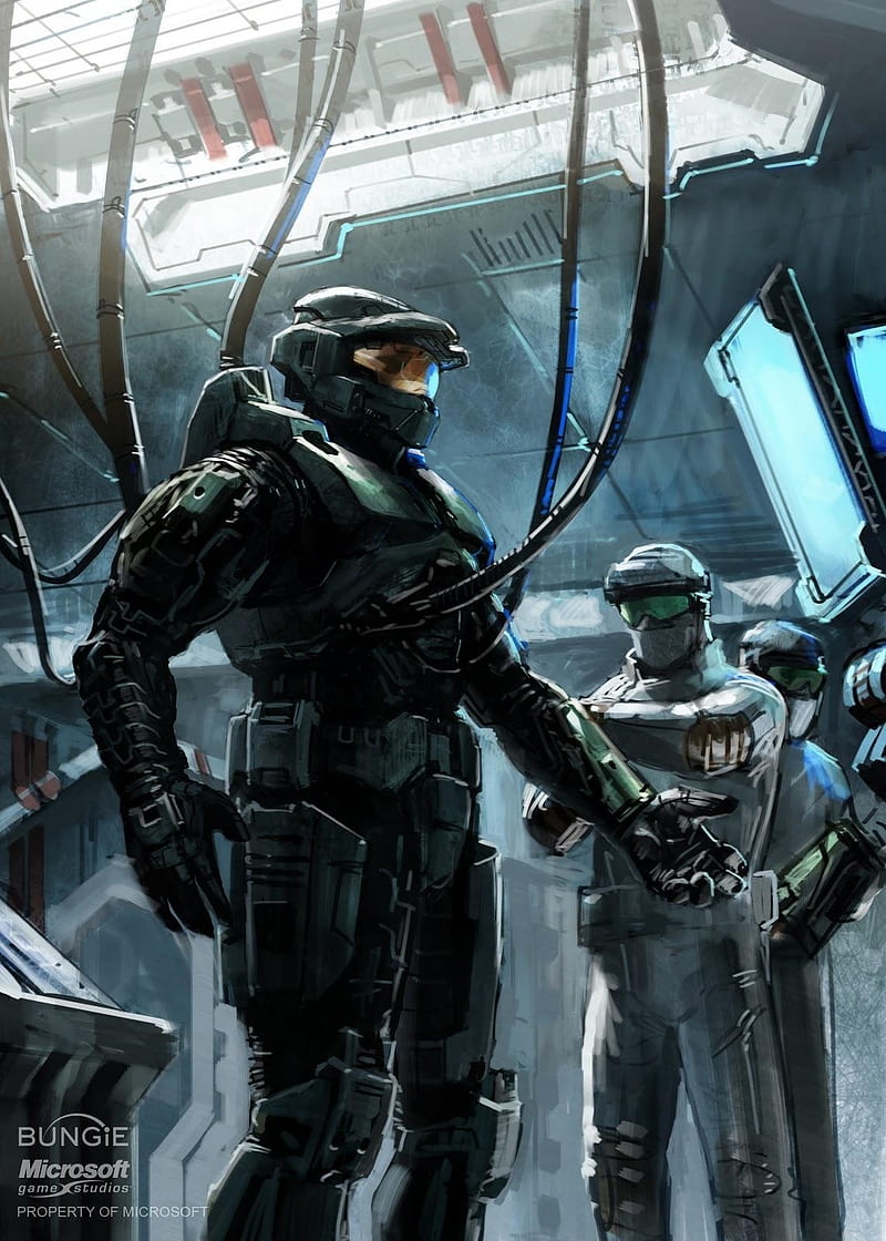 Halo 5: Guardians, Master Chief, video game art, video games, Bungie, HD phone wallpaper