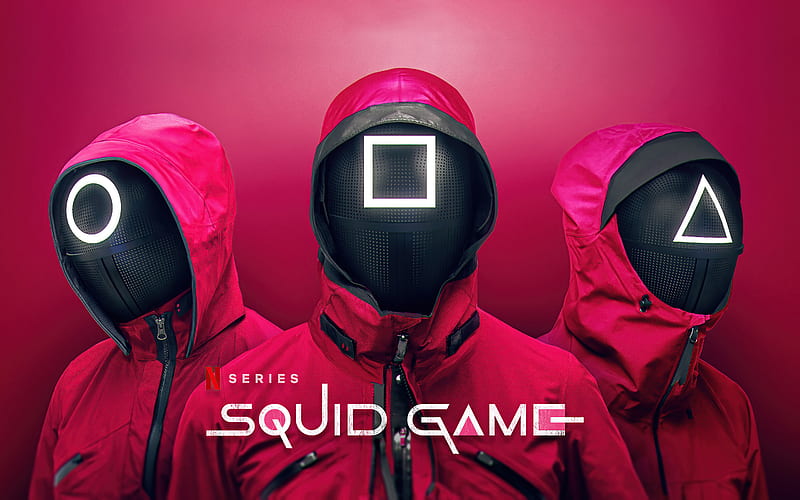 Squid Game 2021 South Korean TV Series Poster, HD wallpaper