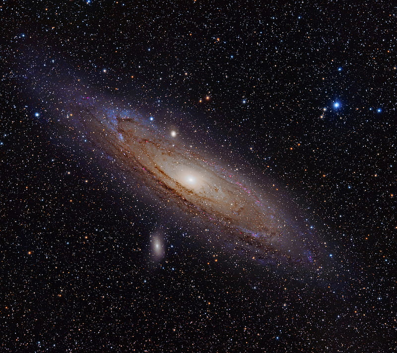 Andromeda Galaxy, hubble, space, HD wallpaper