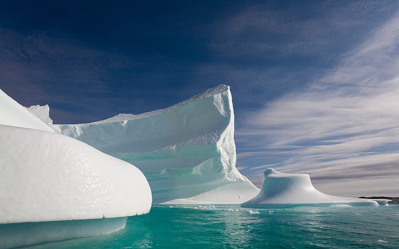 Greenland ice, HD wallpaper