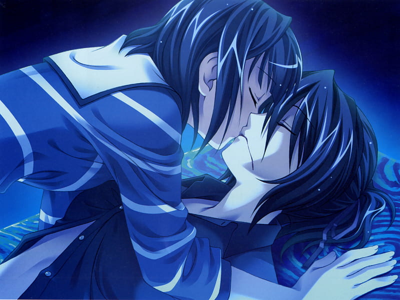 Love Kiss Of Cute Anime Couple Data Src Cute Anime Couples Kissing , Anime  Love Couple HD wallpaper | Pxfuel