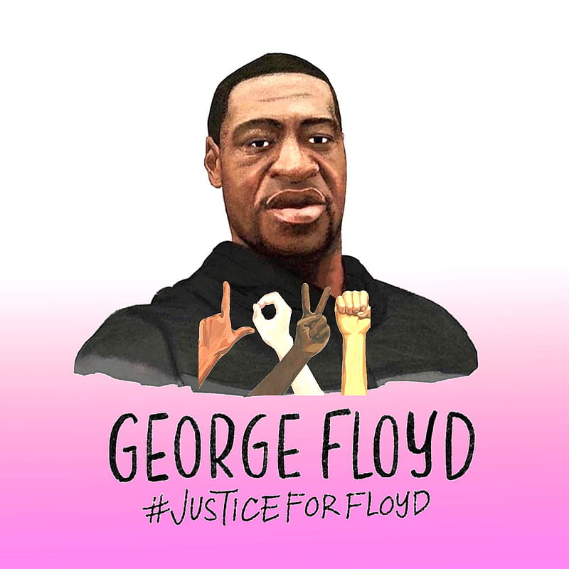 George Floyd, black, human, power, white, HD phone wallpaper