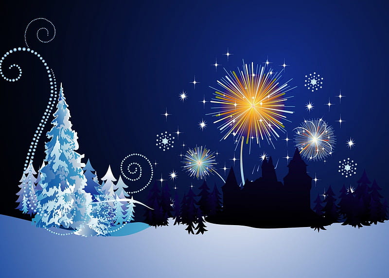 Christmas party, pretty, lovely, christmas, holiday, bonito, new year, fun,  sky, HD wallpaper | Peakpx