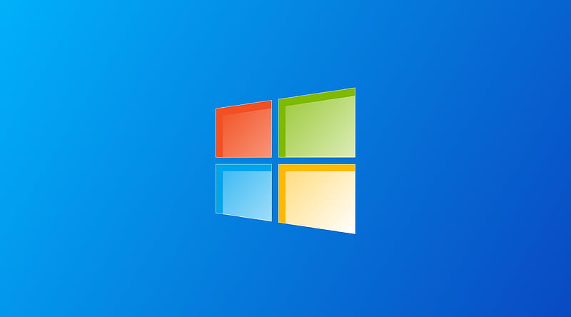 Windows Ultra, Windows, Windows 10, Blue, desenho, background, Logo, gradient, HD wallpaper
