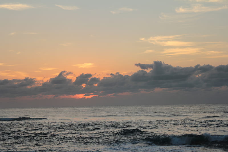 Indian Ocean Sunrise 6, beach, indian ocean, sunrise, sea, HD wallpaper