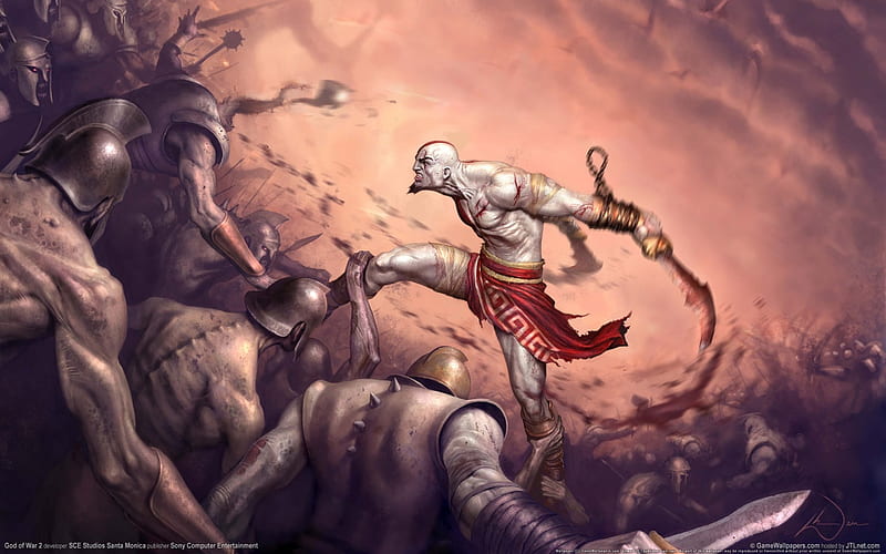 god of war 3, game, HD wallpaper