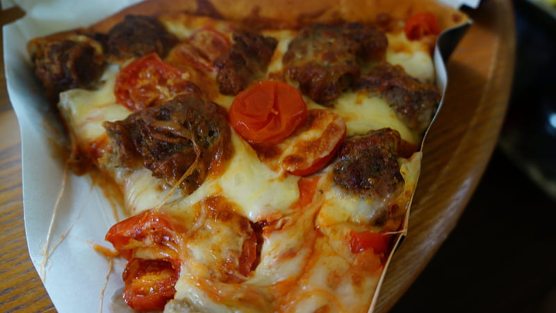 Meatball Pizza, pepperoni pizza, meatball, chese pizza, pizza, HD wallpaper
