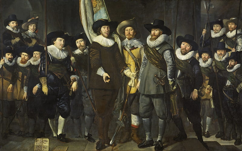 dutch artist, 1632, canvas, oil, HD wallpaper