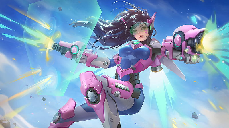 Video Game, Overwatch, D.Va (Overwatch), Girl, HD wallpaper