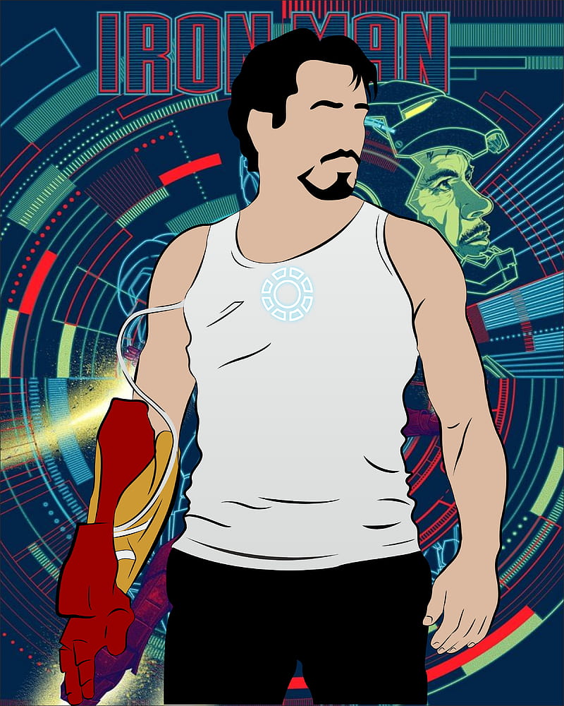 Iron Man, apple, hard, love, marvel, samsung, stark, tony, work, HD phone wallpaper