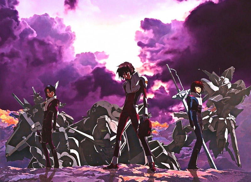 Gundam seed destiny, gundam, athrun, kira, shin, HD wallpaper
