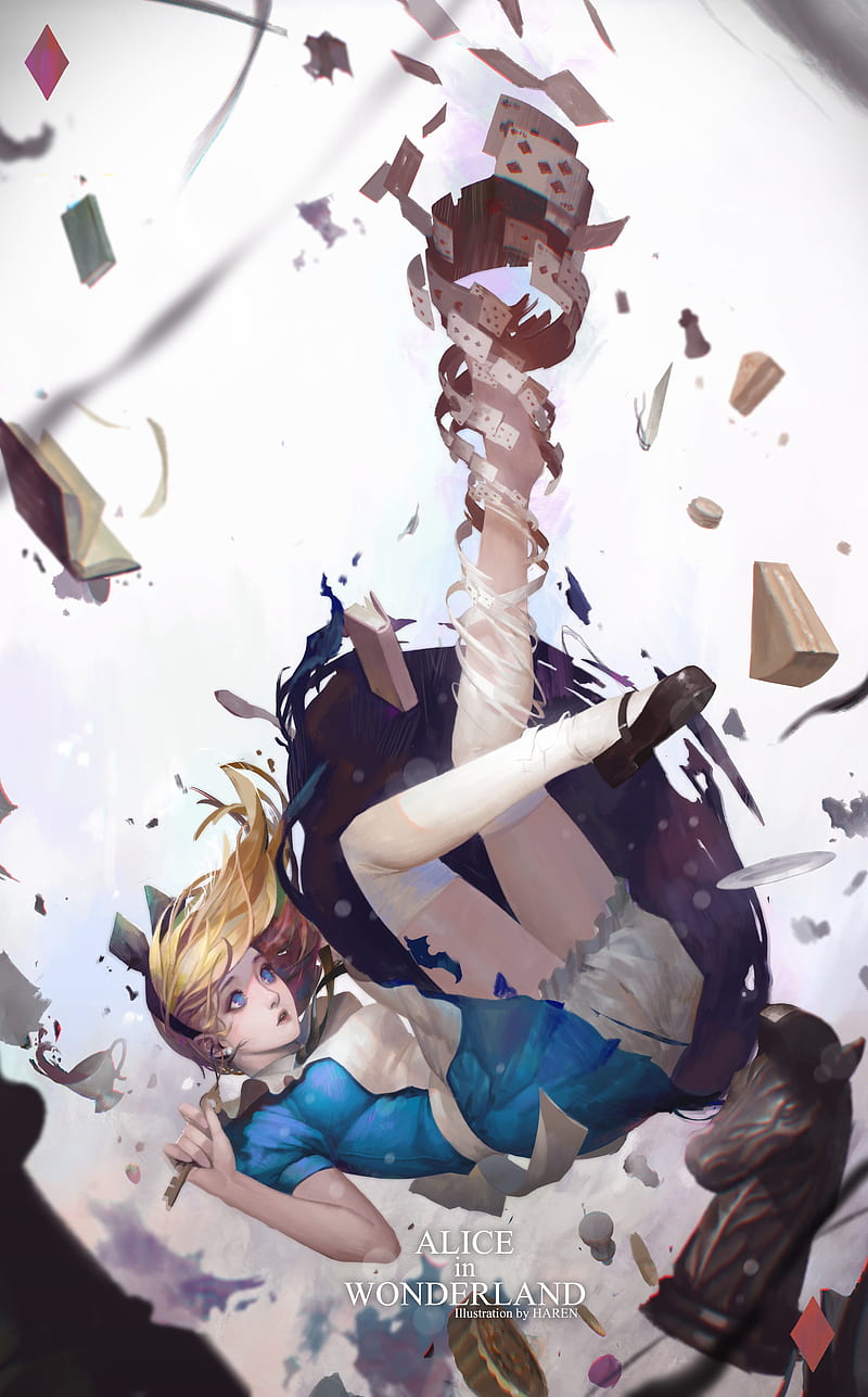 Anime Girl Fantasy Art 4K Wallpaper iPhone HD Phone #6350f