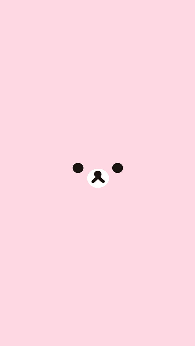 Bear, pink, HD phone wallpaper