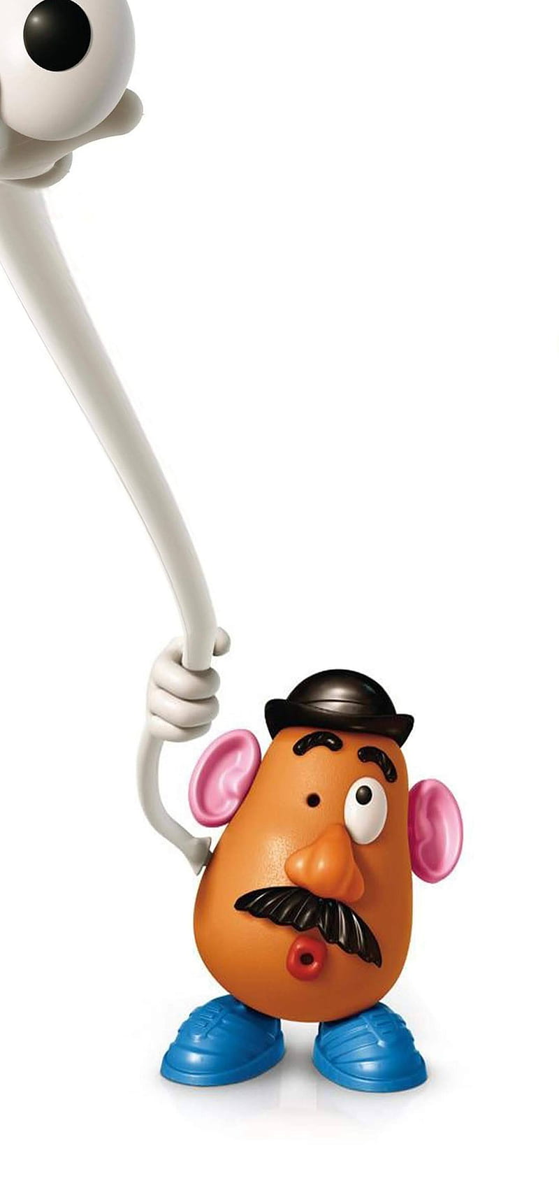 Mr Potato Head, andrade, furo na tela, moto g8, moto g8 power, HD phone wallpaper
