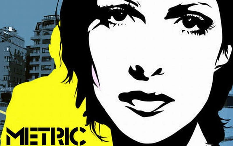Metric, HD wallpaper Metric, HD wallpaper