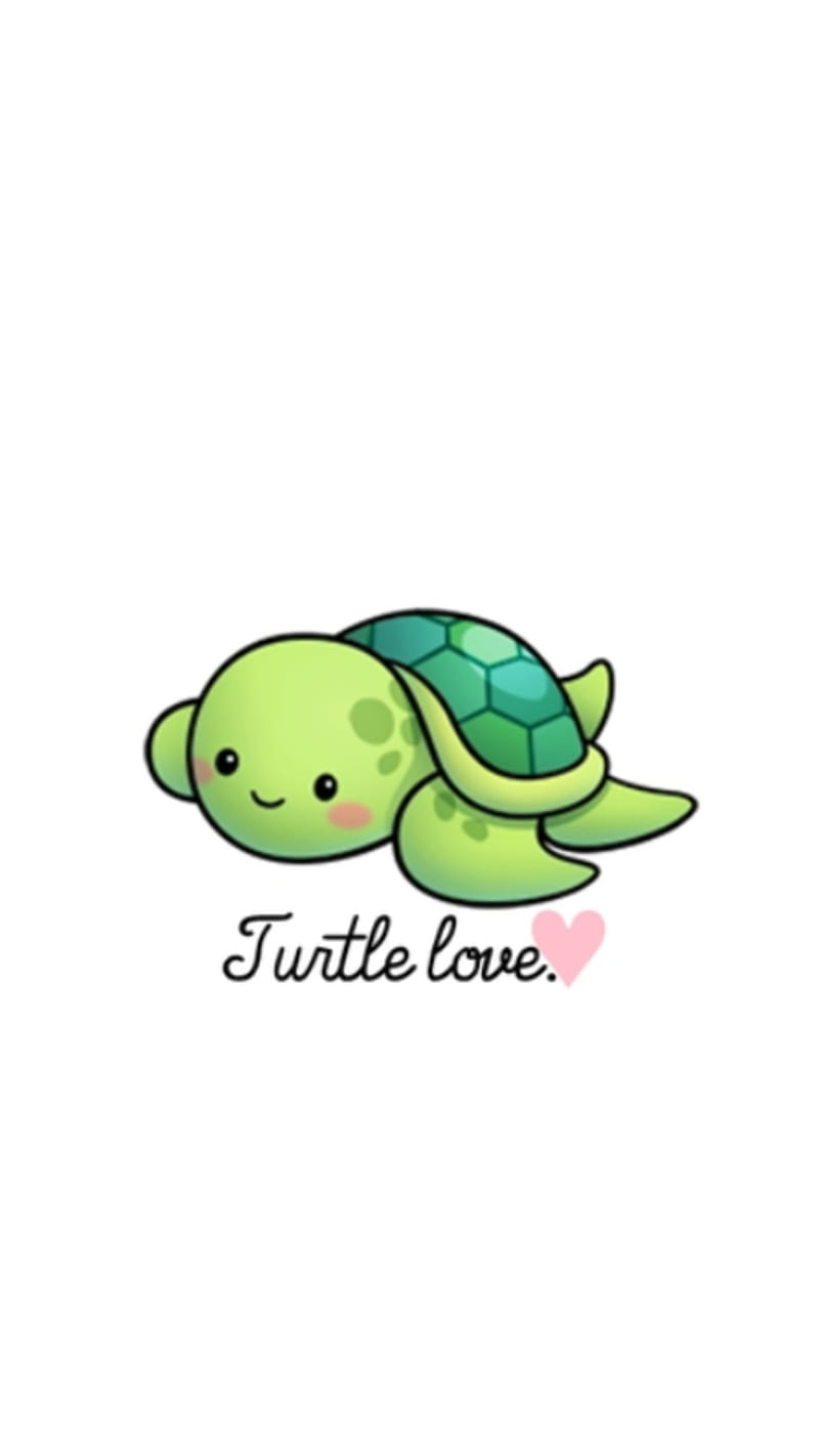 Kawaii Turtle Anime Cute Hi GIF | GIFDB.com