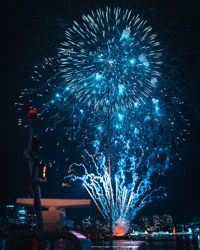 fireworks display, HD phone wallpaper