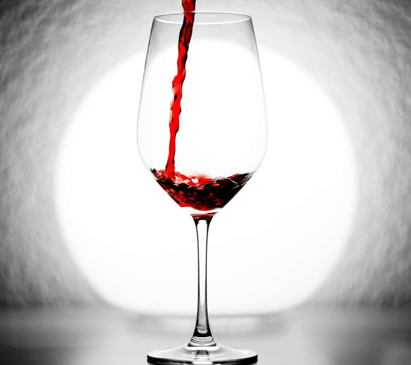Glass Of Wine, red wine, HD wallpaper