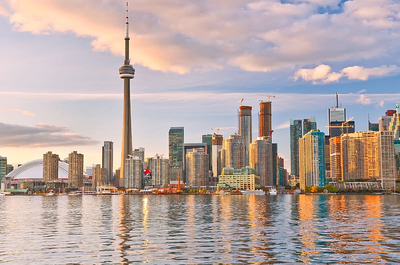 Cities, City, Skyscraper, Building, Canada, Toronto, HD wallpaper