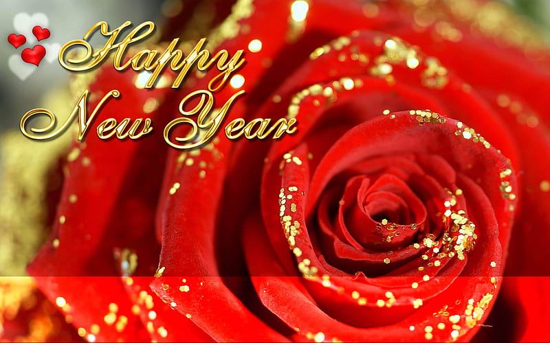 HD happy new year rose wallpapers | Peakpx