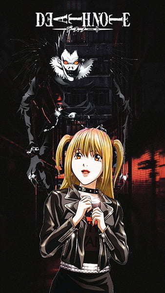 Death Note Misa L anime Poster
