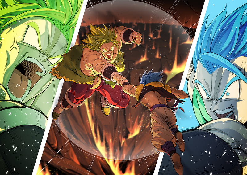 Steam Workshop::Gogeta Blue Vs Broly Live Wallpaper