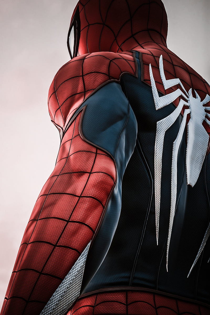 Marvel, Spiderman Portrait, HD phone wallpaper