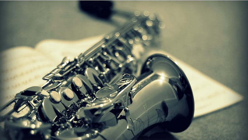 Saxophone Music Instrument, HD wallpaper