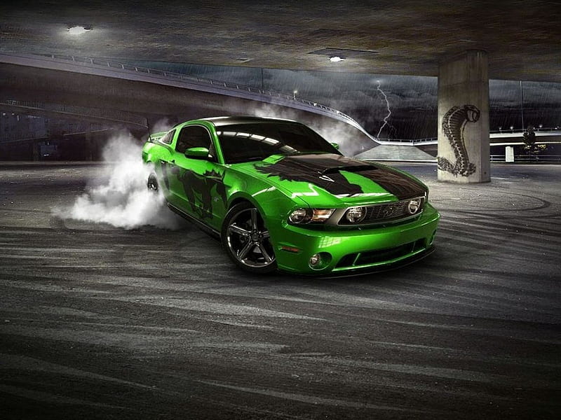 ford mustang green wallpapers
