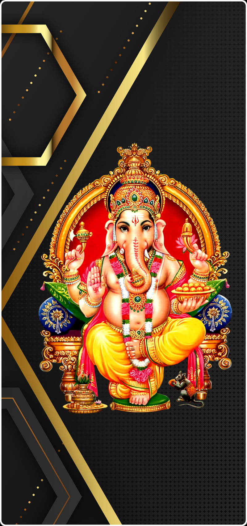Ganesh Luxury F, ganesh, god, halloween, india, mobile, HD phone wallpaper  | Peakpx