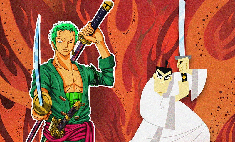 Crossover Fan Art Merges Samurai Jack and One Piece's Zoro To Create One Great Samurai To Rule Them All!, Zoro Smile, HD wallpaper
