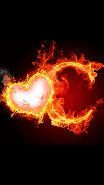 Burning heart Wallpapers Download | MobCup