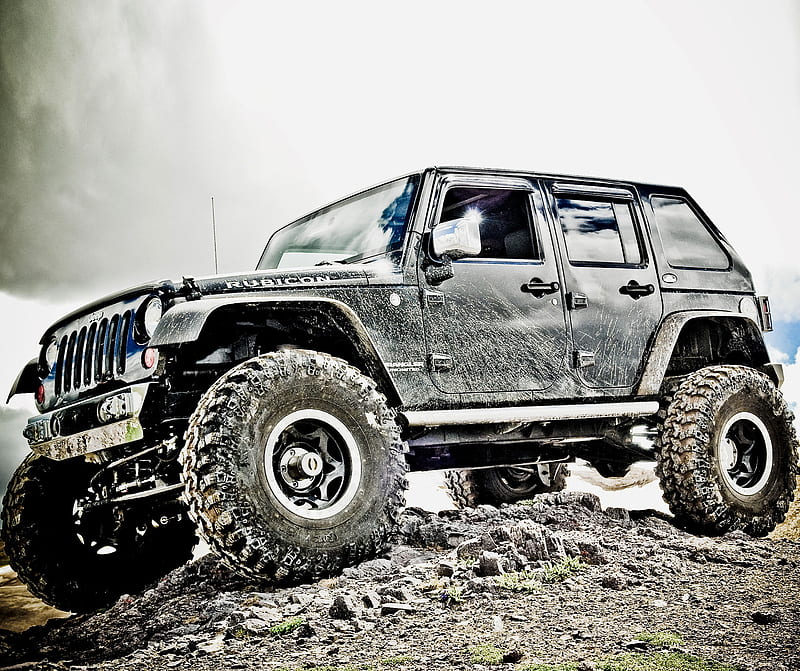 Jeep, mud, rubicon, HD wallpaper