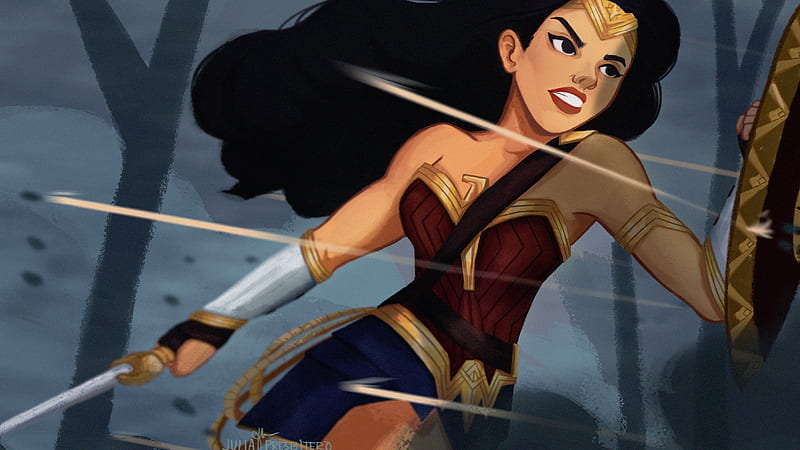 Wonder Woman No Mans Land, wonder-woman, superheroes, artist, artwork, behance, digital-art, HD wallpaper