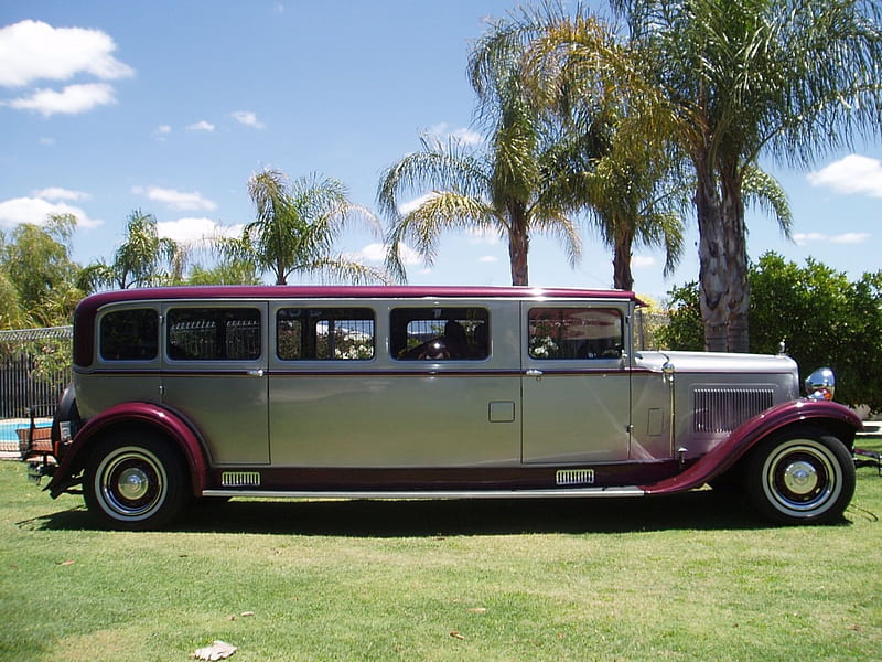 Vintage Limousine, limousine, auto, vintage, car, HD wallpaper